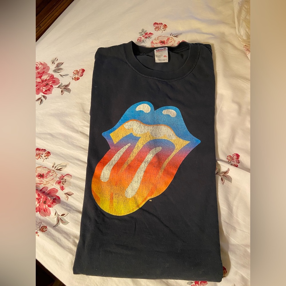 Rolling StonesForty Licks Black Concert T-Shirt - Size XL